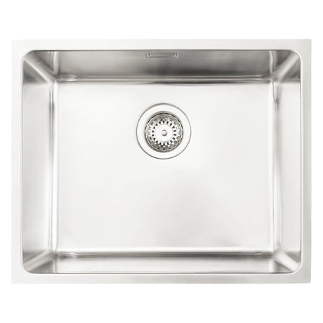 Häfele Murano Undermount Single Bowl Kitchen Sink For 600mm Cabinet in Stainless Steel Satin 56782200