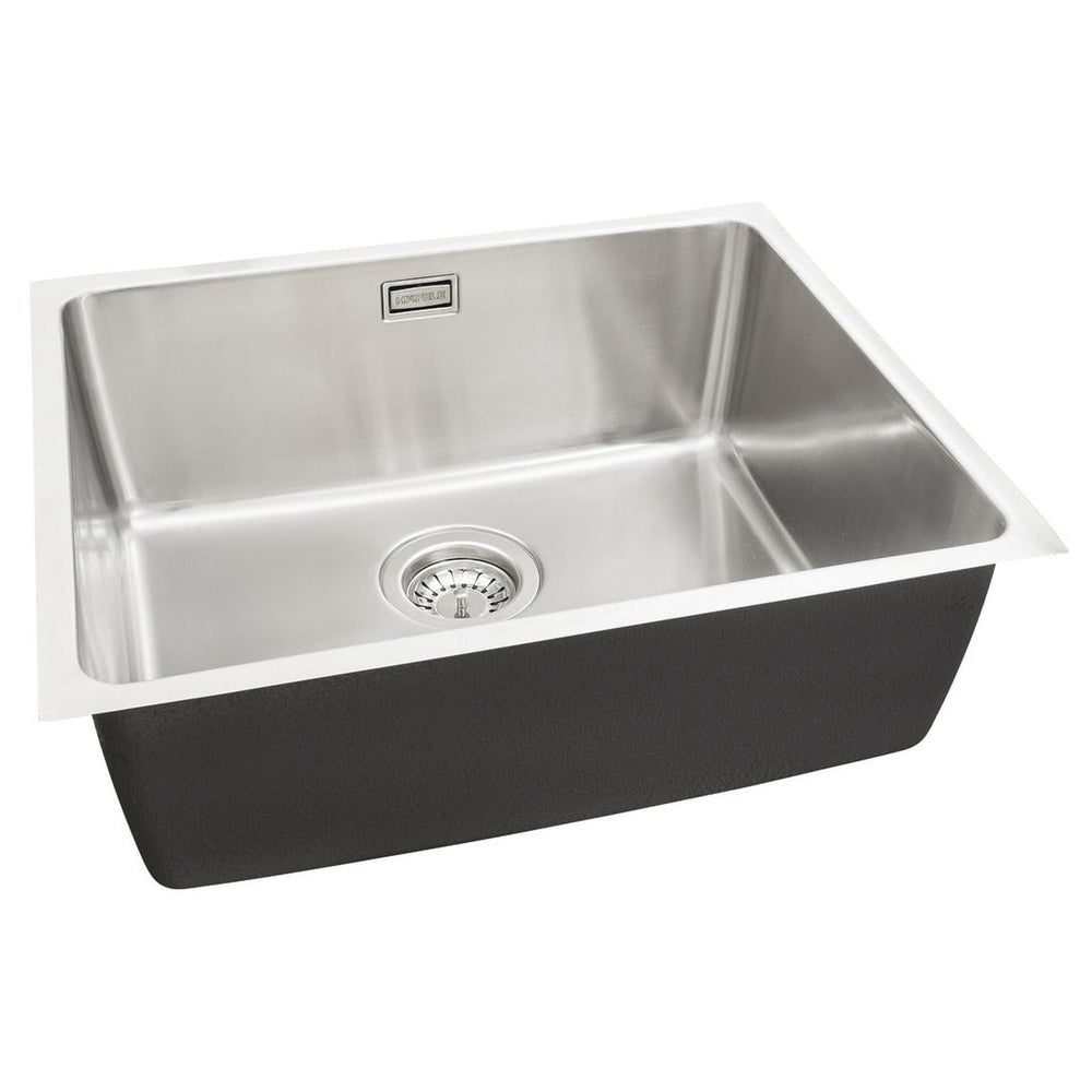 Häfele Murano Undermount Single Bowl Kitchen Sink For 600mm Cabinet in Stainless Steel Satin 56782200 1