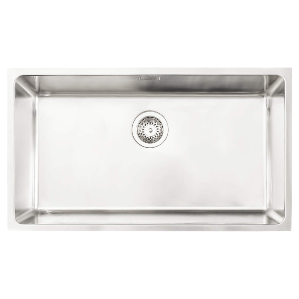Häfele Murano Undermount Sink For 800mm Cabinet With Single Bowl in Stainless Steel 56782300