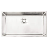 Häfele Murano Undermount Sink For 800mm Cabinet With Single Bowl in Stainless Steel 56782300