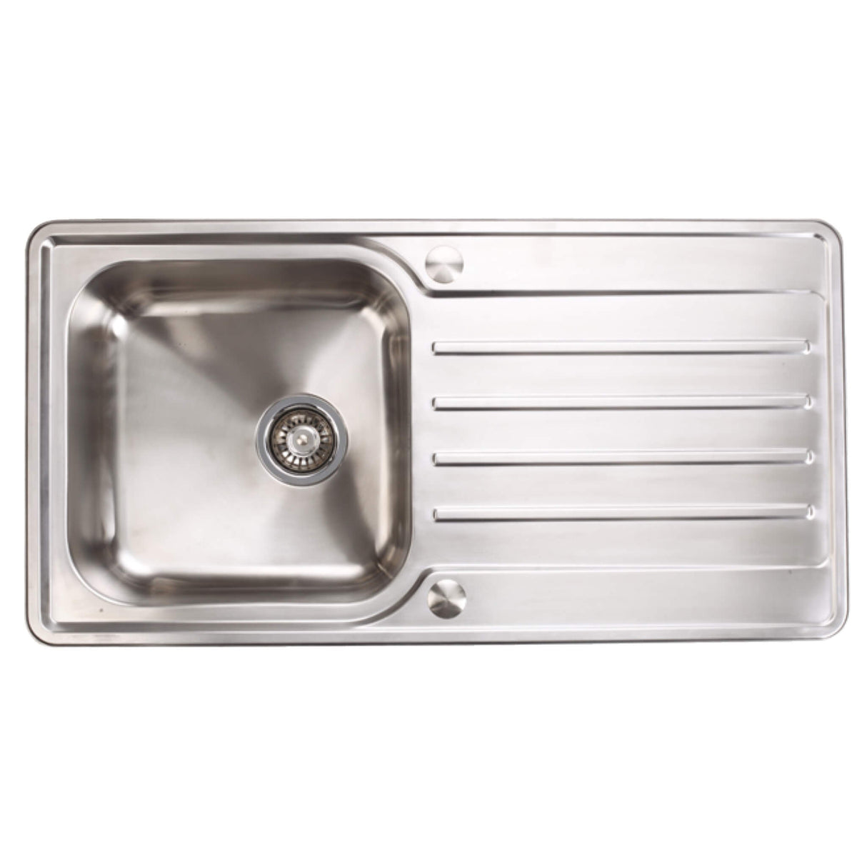 Häfele Veneto Reversible Sink For 500mm With Single Bowl And Drainer in Stainless Steel 56745070