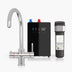 INTU 4OUR 4 in 1 Instant Boiling Water Kitchen Tap in Chrome With Swan Neck and Nexus Tank