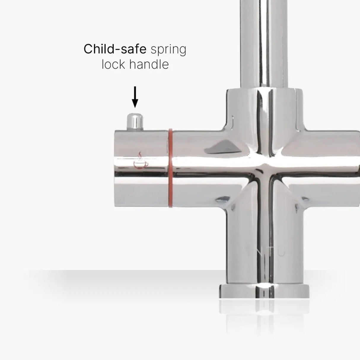 INTU Expression 3 in 1 Instant Boiling Water Kitchen Tap Child Lock