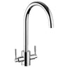 Rangemaster Aquatrend Kitchen Tap with Dual Pin Lever & Sweeping 360 Swivel Spout
