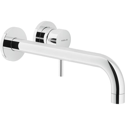 Nobili Live Wall Mounted Contemporary Kitchen Tap in Polished Chrome-The Tap Collection