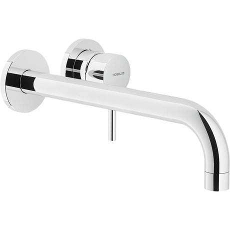 Nobili Live Wall Mounted Contemporary Kitchen Tap in Polished Chrome-The Tap Collection