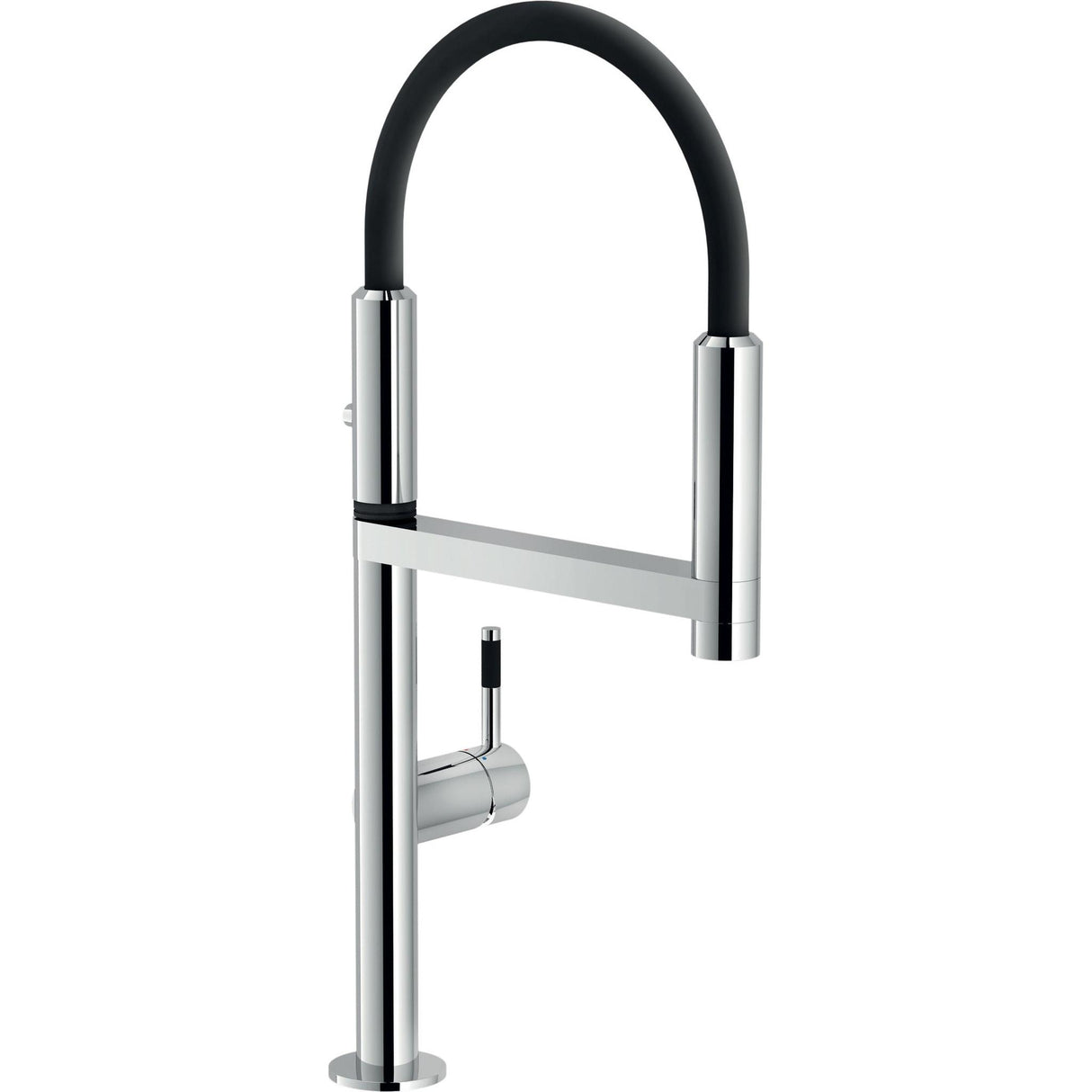 Nobili Move Semi-Pro Pull Out Kitchen Tap in Chrome-The Tap Collection