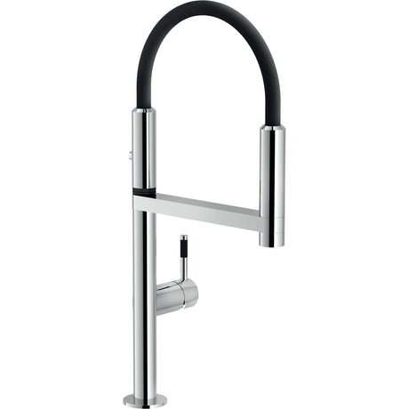 Nobili Move Semi-Pro Pull Out Kitchen Tap in Chrome-The Tap Collection