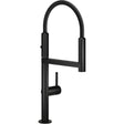Nobili Move Semi-Pro Pull Out Kitchen Tap in Matt Black-The Tap Collection