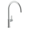 Nobili Flag J Spout Kitchen Tap in Chrome