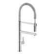 Nobili Flag Semi-Pro Pull Out Kitchen Tap in Chrome