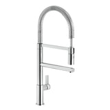 Nobili Flag Semi-Pro Pull Out Kitchen Tap in Chrome