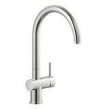 Nobili Live J Spout Kitchen Tap in Chrome