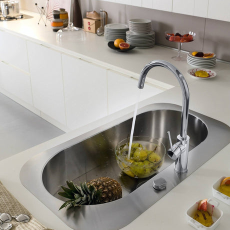 Nobili Live J Spout Kitchen Tap in Chrome Life Style