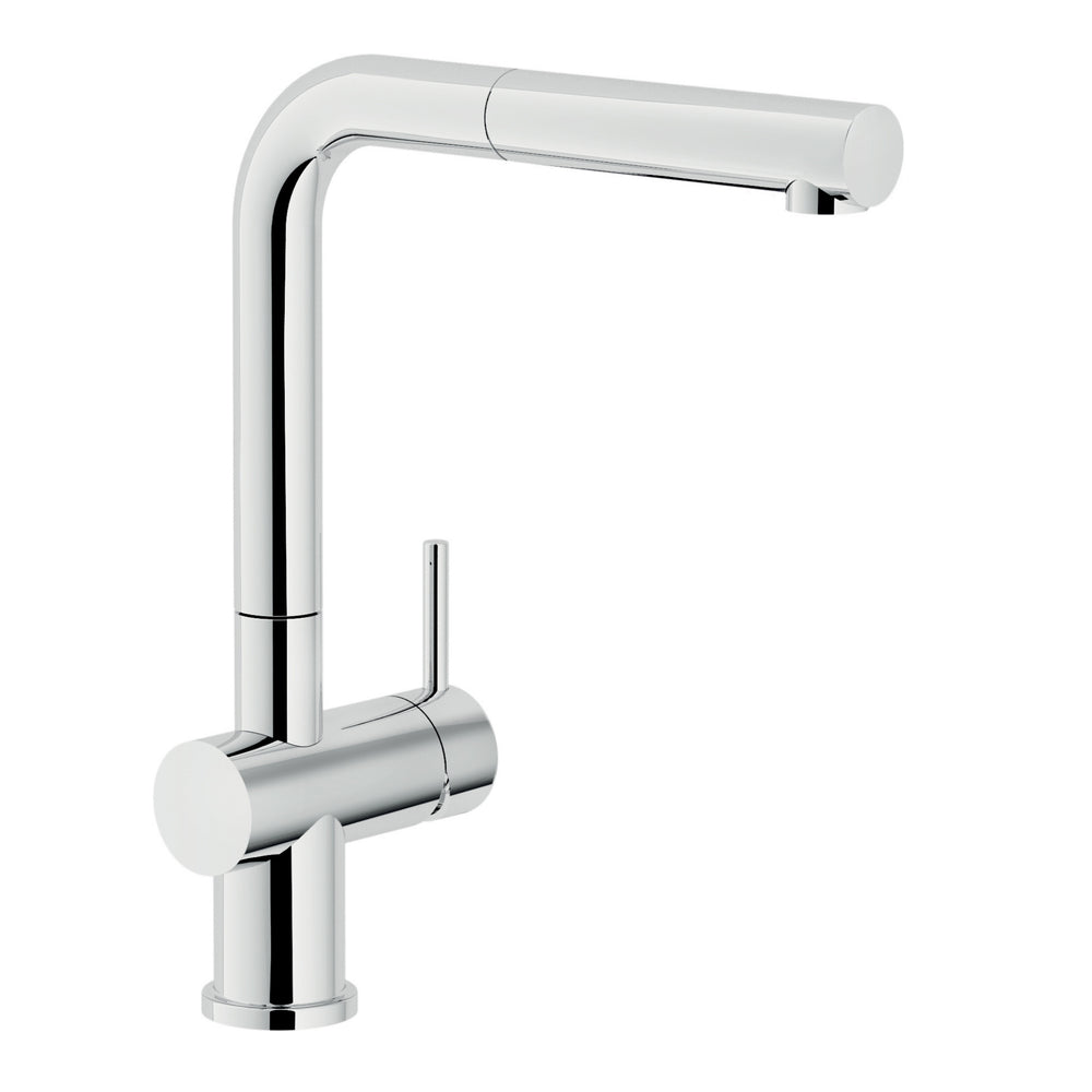 Nobili Live L-Pull Out Spout Kitchen Tap in Chrome