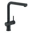Nobili Live L-Pull Out Spout Kitchen Tap in Matt Black