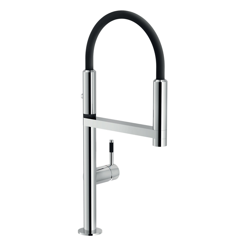 Nobili Move Semi-Pro Pull Out Kitchen Tap in Chrome