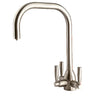 Triflow Concepts Whitehall U Spout Filtered Kitchen Tap with Triple Lever Control and Classic Modern Design