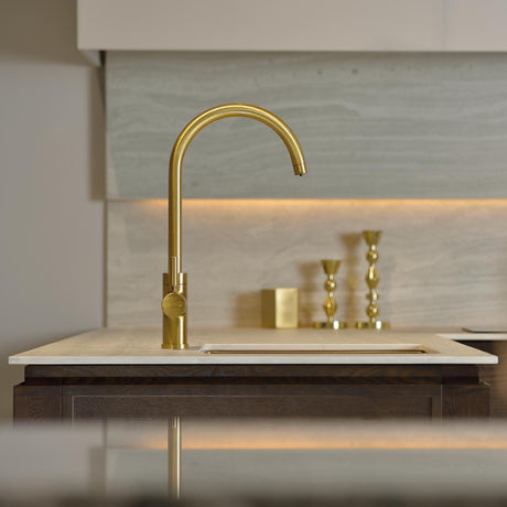 Pronteau ProPure Brushed Brass 4in1 Filter Tap with ProBoil in 2.1 Litres Life Style