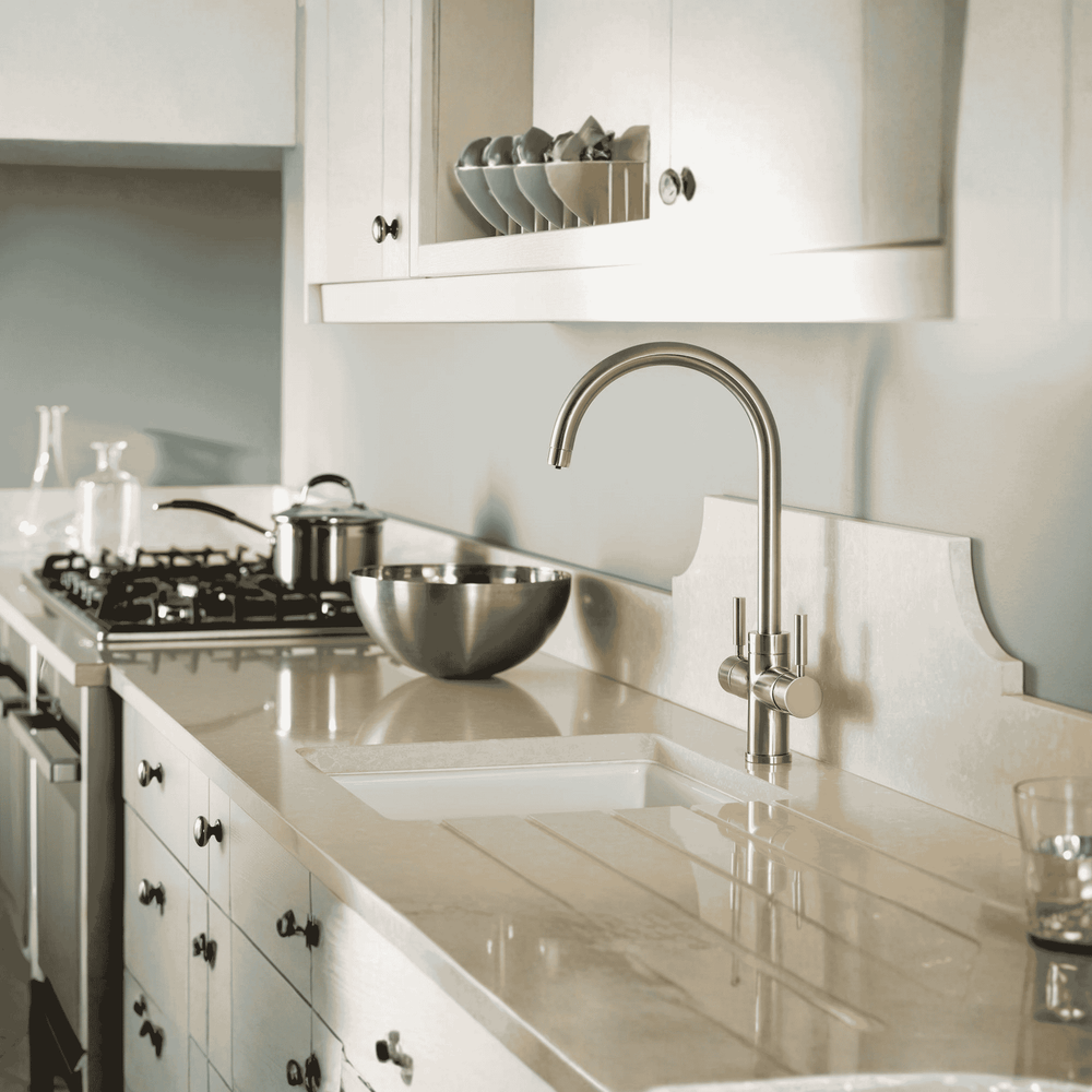 Pronteau ProStream C-Spout 2.1 litres 3-in-1 Filter Tap in Brushed Nickel Life Style