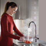Pronteau ProStream C-Spout 2.1 litres 3-in-1 Filter Tap in Polished Chrome Life Style