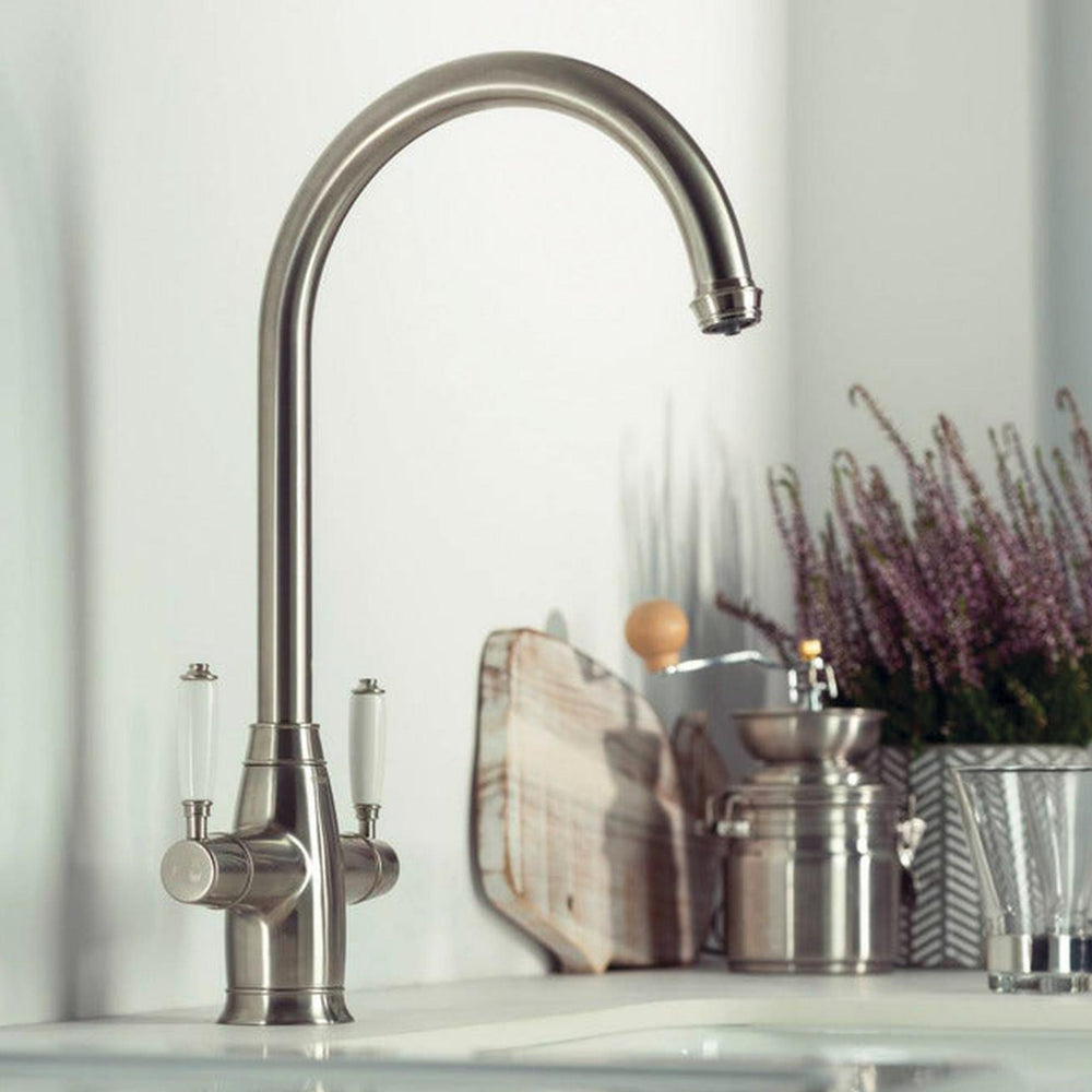 Pronteau ProTrad C-Spout 4-in-1 with ProBoil Filter Tap in 2.1 Litres Brushed Nickel Life Style