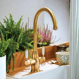 Pronteau ProTrad C-Spout Antique Brass 3-in-1 Filter Tap in 2.1 Litres Life Style