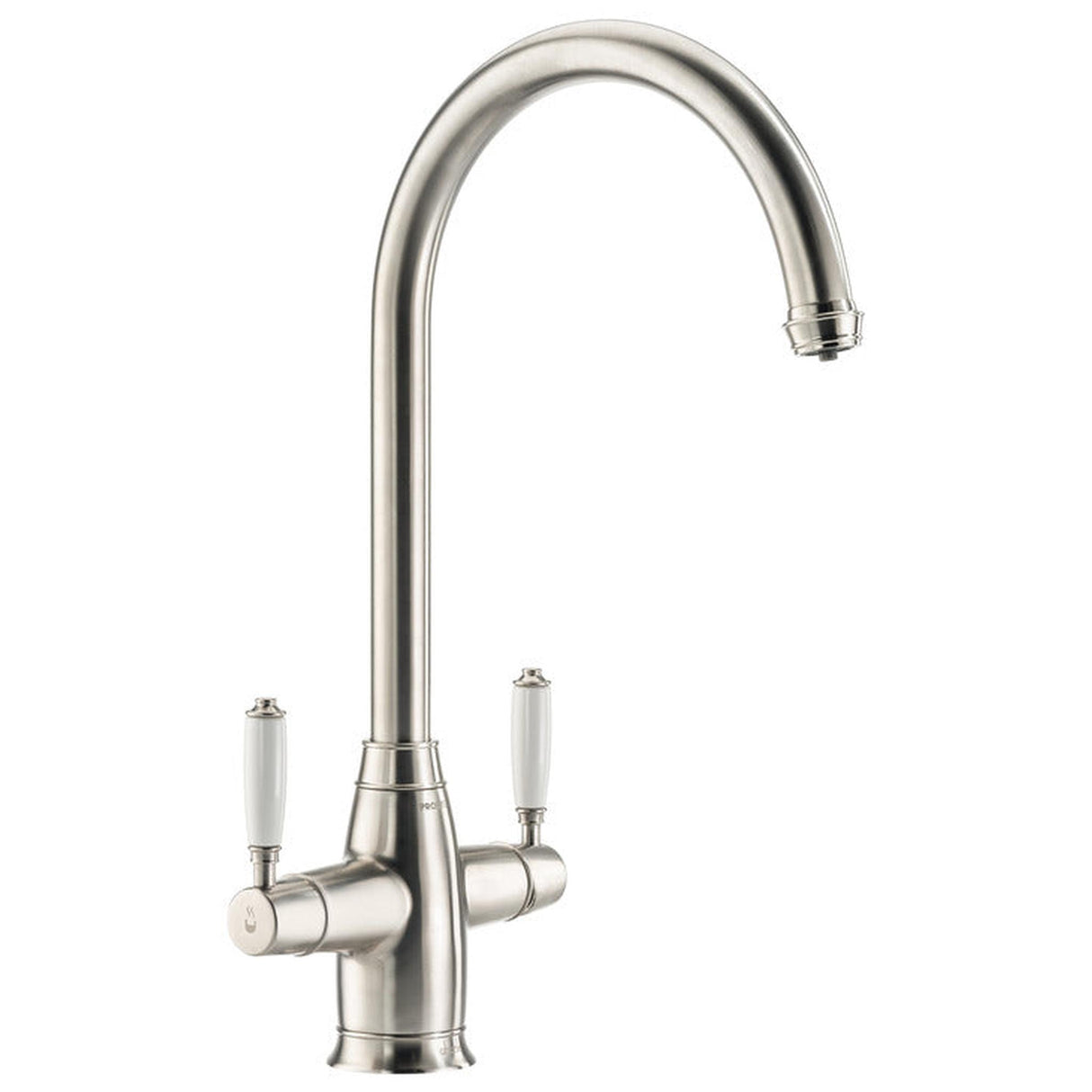Pronteau ProTrad C-Spout Brushed Nickel 3-in-1 Filter Tap in 2.1 Litres