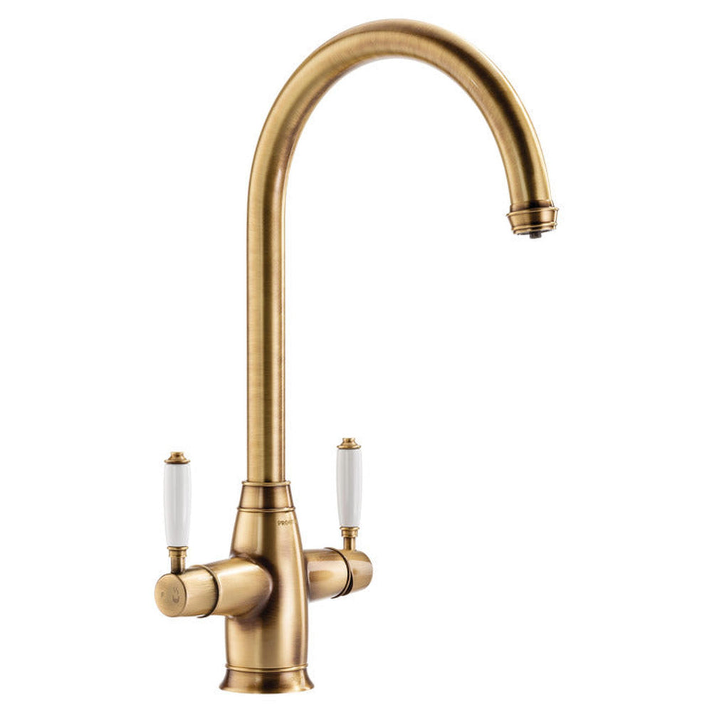 Pronteau ProTrad C-spout Antique Brass 4-in-1 with ProBoil Filter Tap in 2.1 Litres 57850560