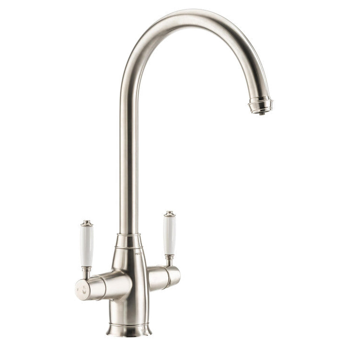 Pronteau ProTrad C-spout Brushed Nickel 4-in-1 with ProBoil Filter Tap in 2.1 Litres 57850660