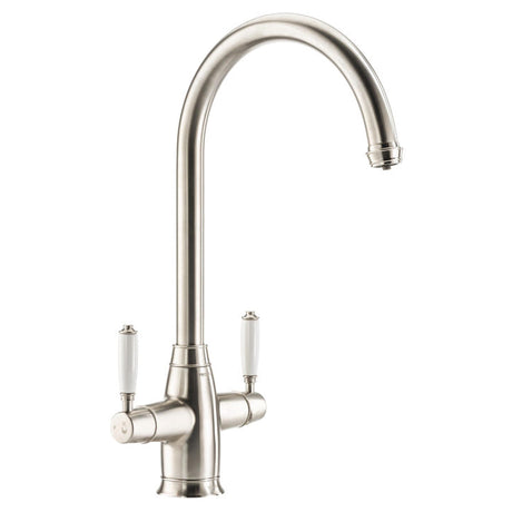 Pronteau ProTrad C-spout Brushed Nickel 4-in-1 with ProBoil Filter Tap in 2.1 Litres 57850660