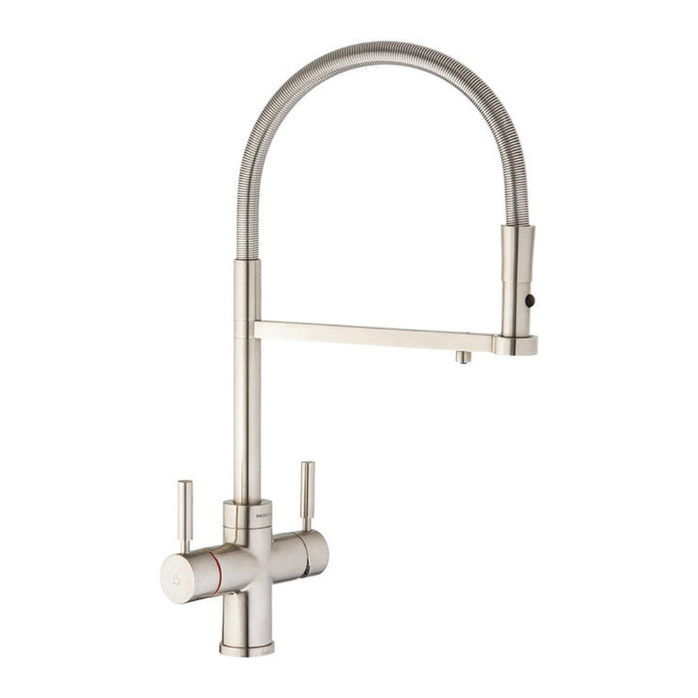 Pronteau Professional Pro-spout 3-in-1 2.1 litres Filter Tap In Brushed Nickel 57850620