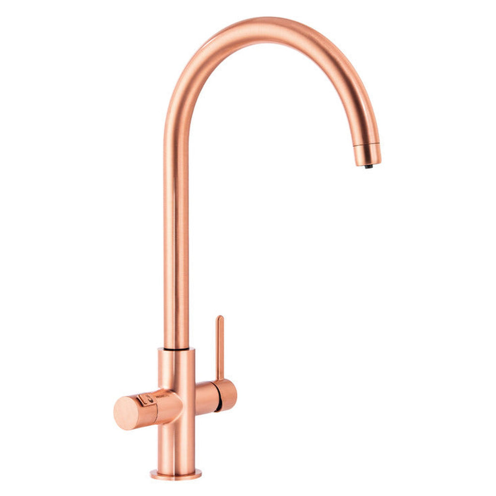 Pronteau Prothia C-Spout 2.1 Litres with Tab Single Lever in Urban Copper