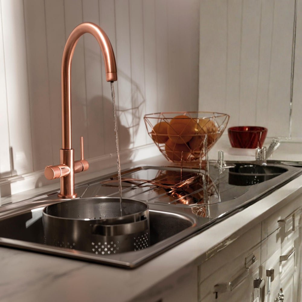 Pronteau Prothia C-Spout 2.1 Litres with Tab Single Lever in Urban Copper Life Style