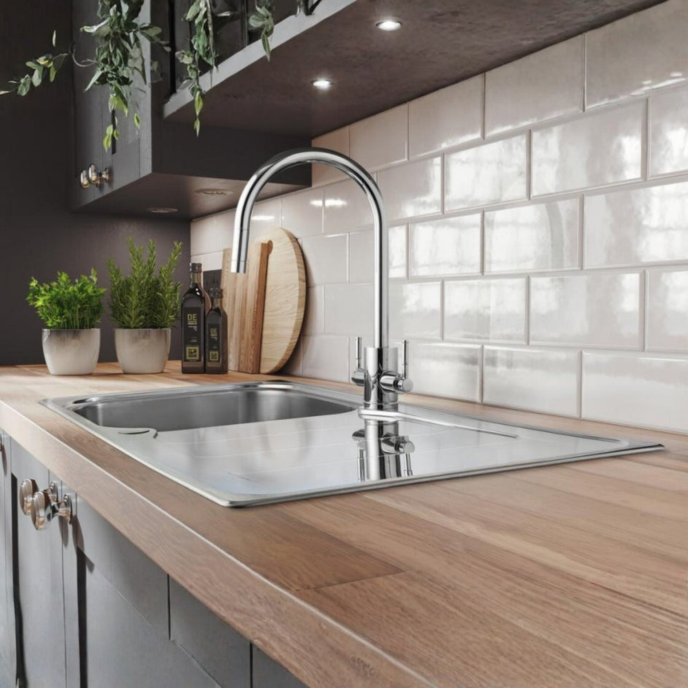 Rangemaster Aquatrend Pull Out Dual Lever Chrome Life Style