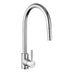 Rangemaster Aquatrend Pull Out Spray Mixer Tap with Dual Lever in Chrome