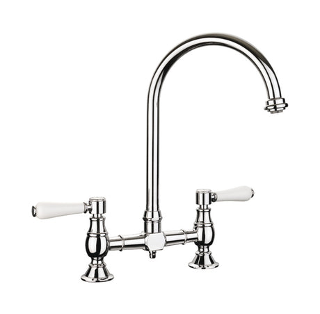 Rangemaster Belfast TBL1 Traditional Bridge Tap in Stainless Steel Brushed 56951460