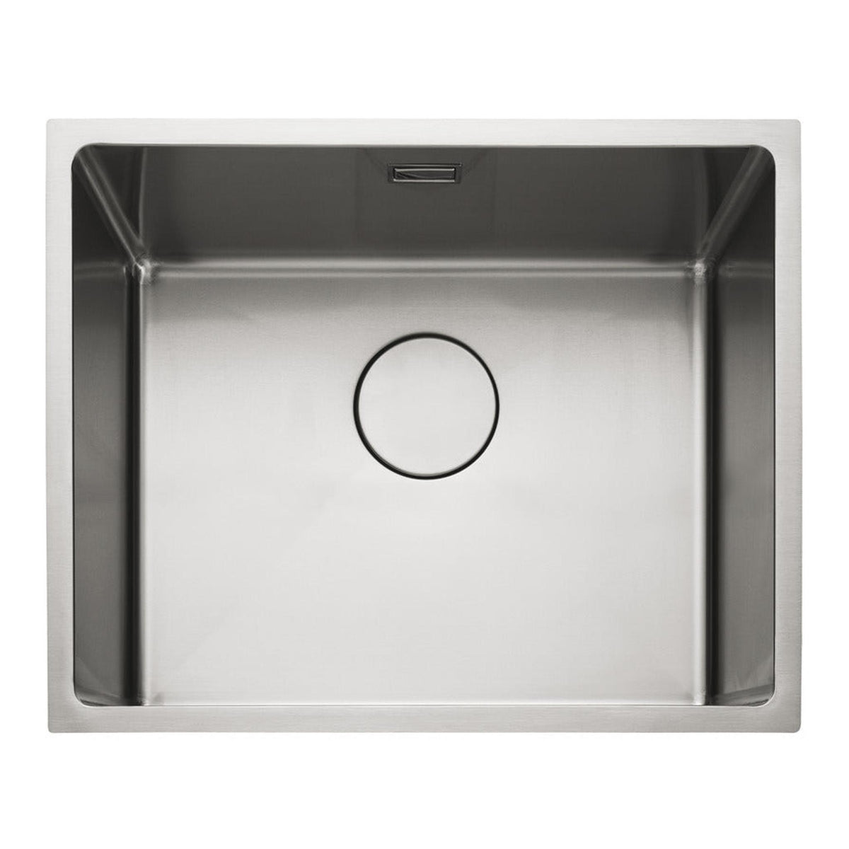 Rangemaster Cubix Undermount Inset Mount Single Bowl Stainless Steel K ...