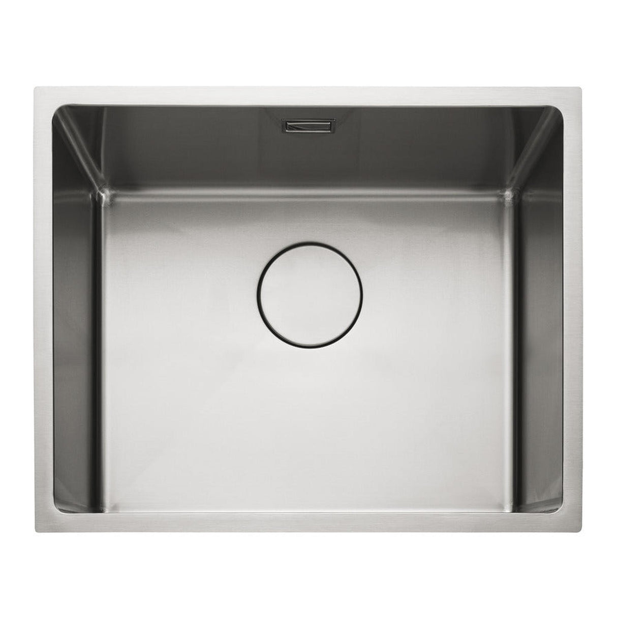 Rangemaster Cubix Undermount Inset Mount Single Bowl Kitchen Sink For 600mm Cabinet in Stainless Steel 56560521