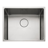 Rangemaster Cubix Undermount Inset Mount Single Bowl Kitchen Sink For 600mm Cabinet in Stainless Steel 56560521