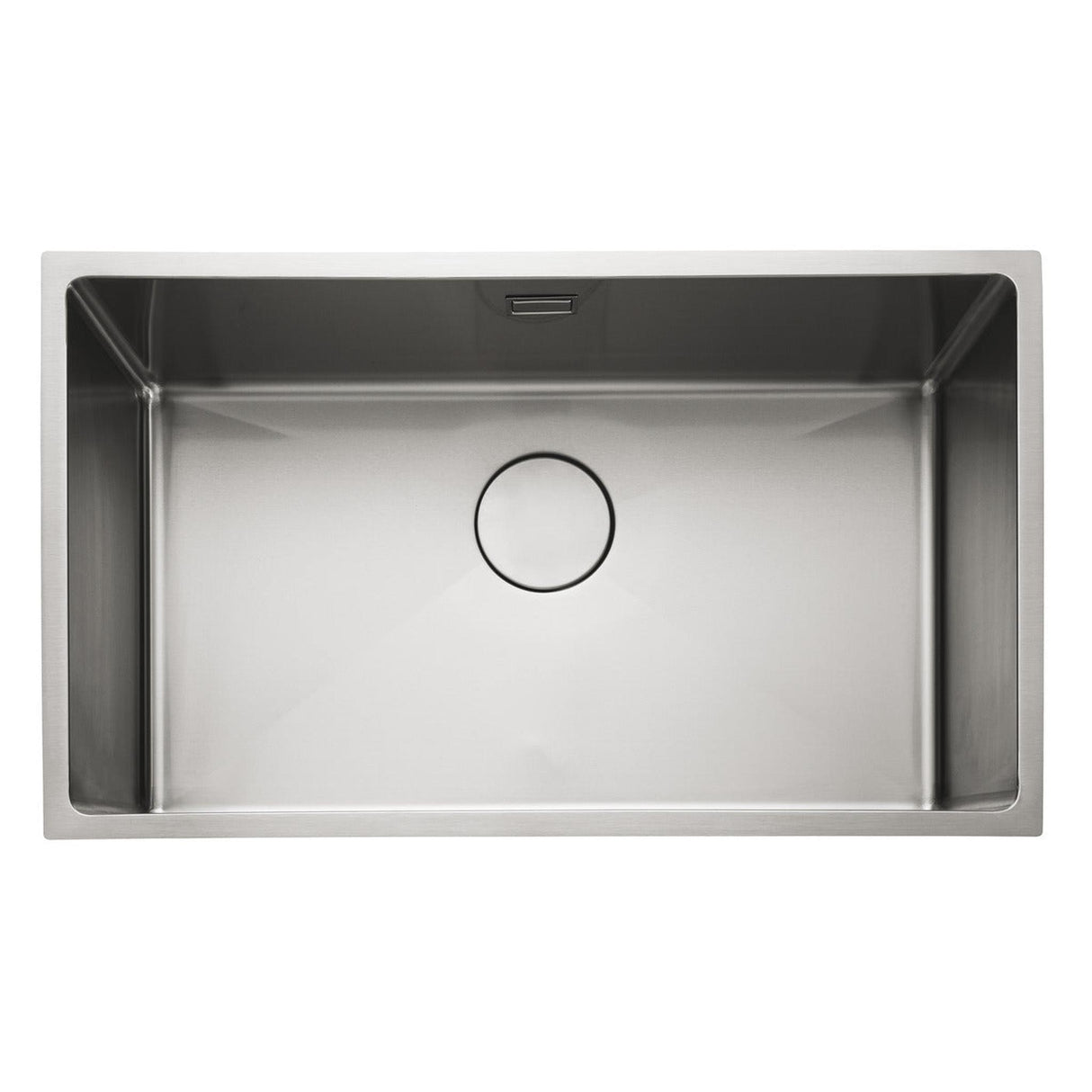Rangemaster Cubix Undermount Inset Mount Single Bowl Kitchen Sink For 800mm Cabinet in Stainless Steel 56560531
