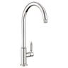 Rangemaster Hemlock C-Spout Mixer Tap With Single Lever Polished Chrome