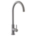 Rangemaster Igneous C-Spout Mixer Tap With Single Lever Mixer Tap Dove Grey