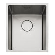 Rangemaster Kube Undermount Inset Mount Single Bowl Kitchen Sink For 450mm Cabinet in Stainless Steel 56560351