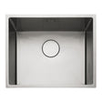 Rangemaster Kube Undermount Inset Mount Single Bowl Kitchen Sink For 600mm Cabinet in Stainless Steel 56560391