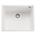 Rangemaster Oridian Inset Mount Arctic white Single Bowl Kitchen Sink For 600mm Cabinet in Granite 57901761