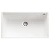 Rangemaster Oridian Inset Mount Arctic white Single Bowl Kitchen Sink For 800mm Cabinet in Granite 57901781
