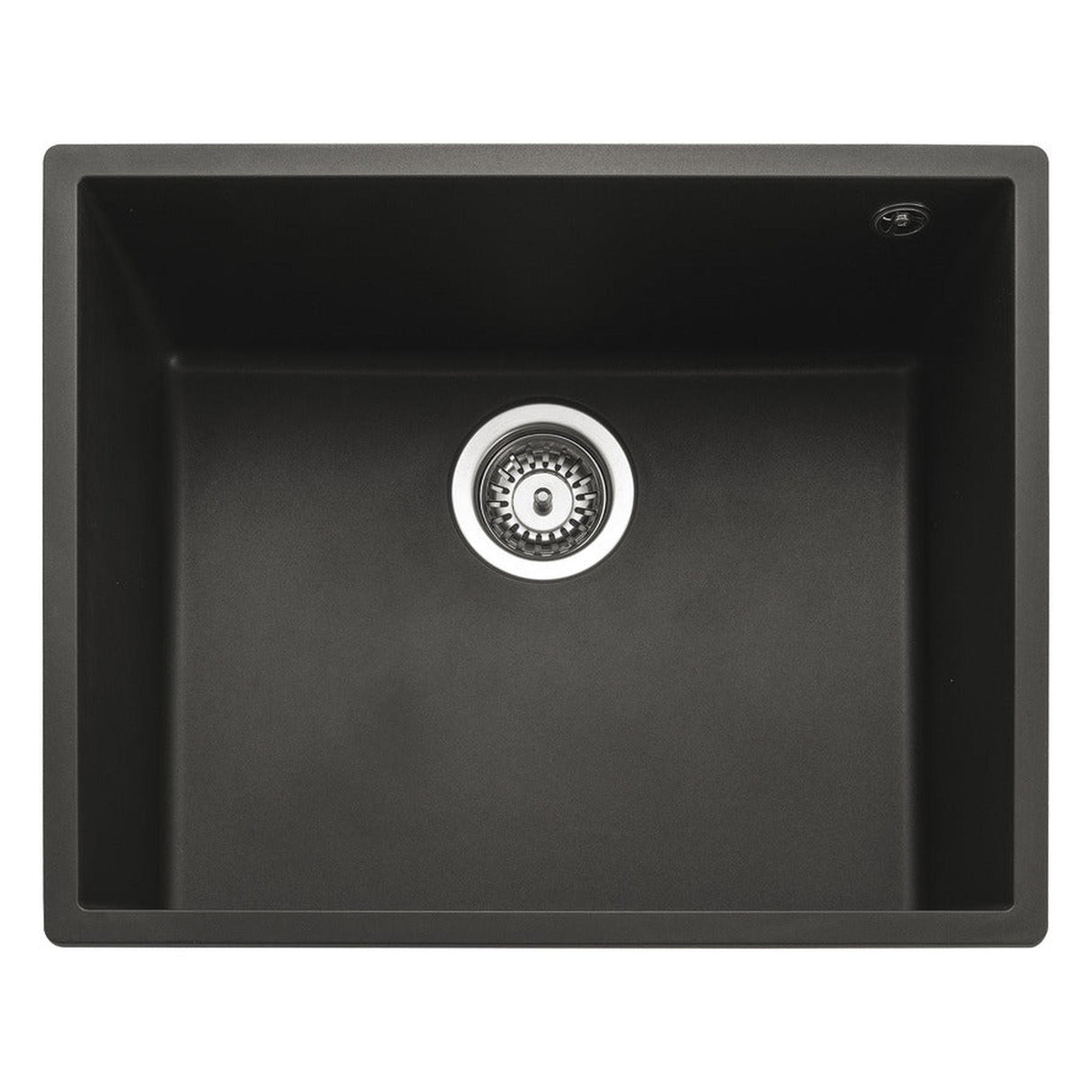 Rangemaster Oridian Inset Mount Charcoal Single Bowl Kitchen Sink For 600mm Cabinet in Granite 57901061