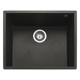 Rangemaster Oridian Inset Mount Charcoal Single Bowl Kitchen Sink For 600mm Cabinet in Granite 57901061