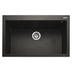 Rangemaster Oridian Inset Mount Charcoal Single Bowl Kitchen Sink For 800mm Cabinet in Granite 57901041